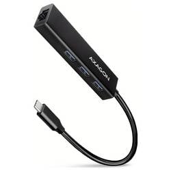 AXAGON HMC-GL3A USB-Hub 4 Port USB-A, RJ45 5 GBit/s