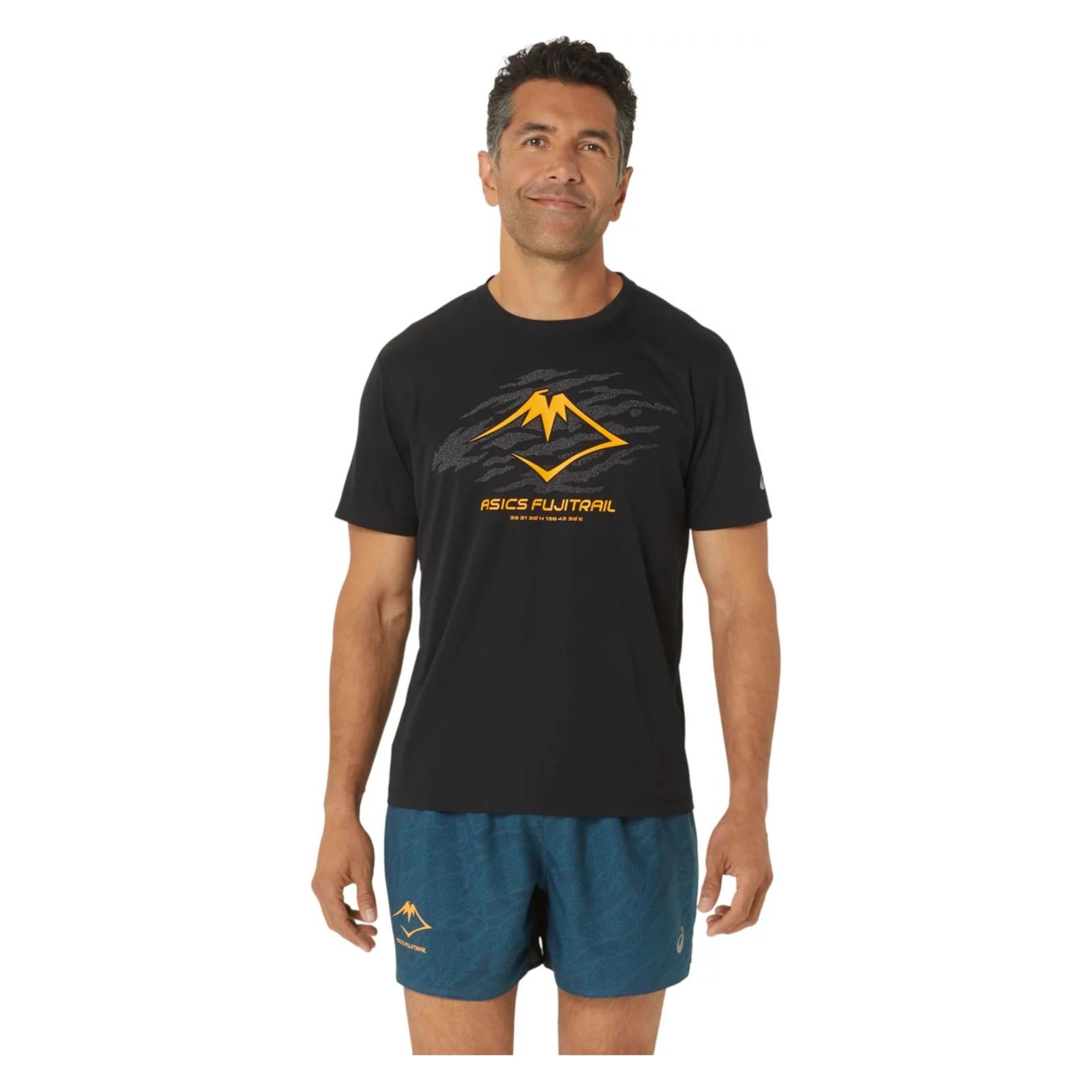 ASICS Fujitrail Logo SS Top 2011C981-001 - S (S) (2011C981-001)