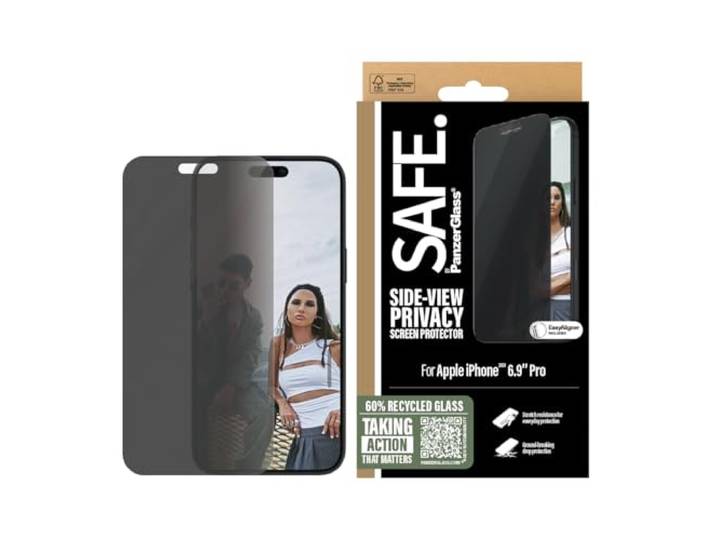 Panzer Glass Sichere Privatsphäre, Displayschutzfolie für iPhone 16 Pro Max 17,5 cm (6,9 Zoll) 2024, gehärtetes Glas mit Sichtschutz, Fall- und Kratzschutz, hüllenfreundlich, einfach anzubringen,
