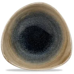Churchill 12 x Schale dreieckig 18,5cm 370ml STONECAST AQUEOUS bayou