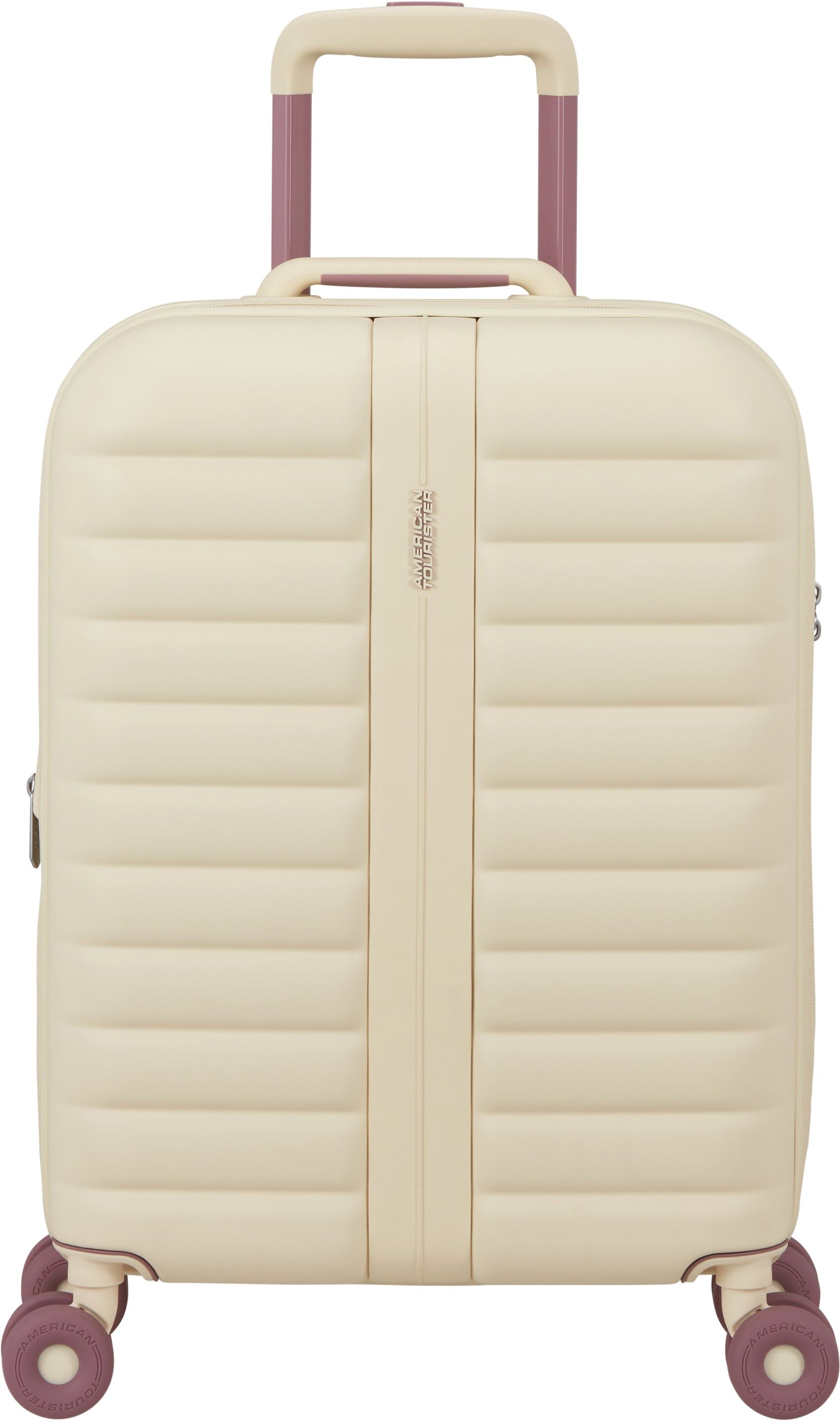 American Tourister Neovibe 55cm Spinner 4-Wheel Expandable Cabin Case - Summer Sand