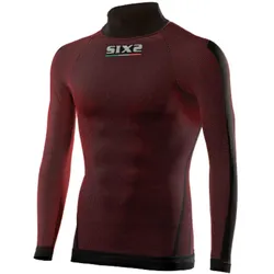 Sixs, Unisex, Velotrikot, Funktions T-Shirt TS3 (S, XS), Rot, XS, S
