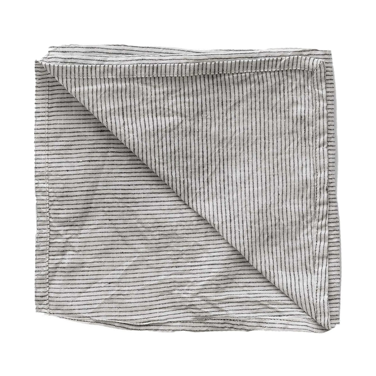 Tell Me More Washed linen servet Pinstripe voor volwassenen