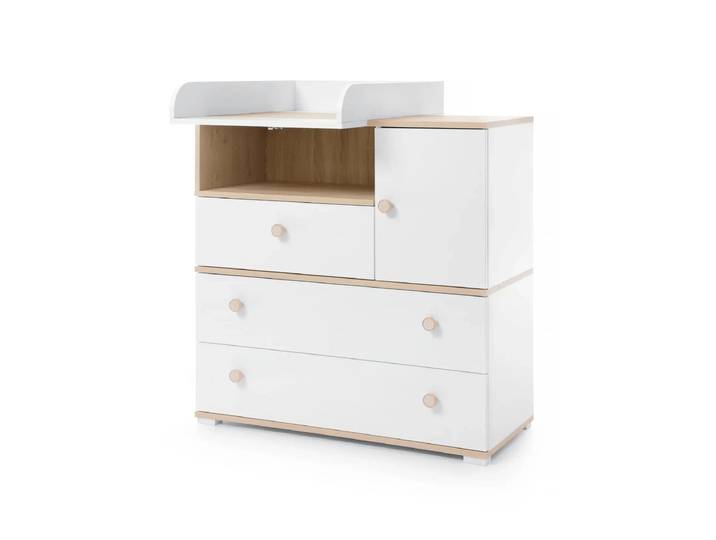 Kommode – ZOYA System – Praktische Babykommode mit Stauraum