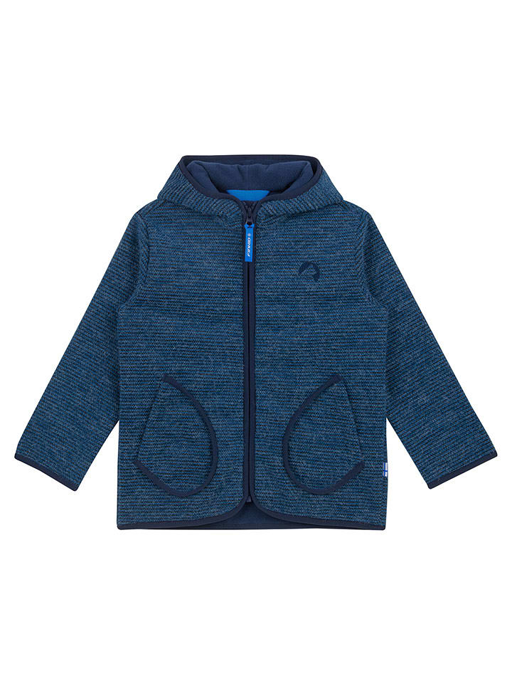 finkid Fleecejacke "TONTTU WIND" in Dunkelblau - 110/120