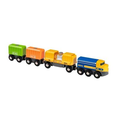 BRIO World - Güterzug mit drei Waggons