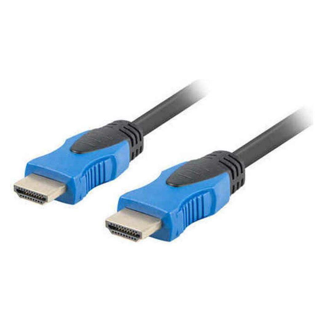 Lanberg Kabel CA-HDMI-20CU-0010-BK (HDMI M (1 m) (CA-HDMI-20CU-0010-BK)