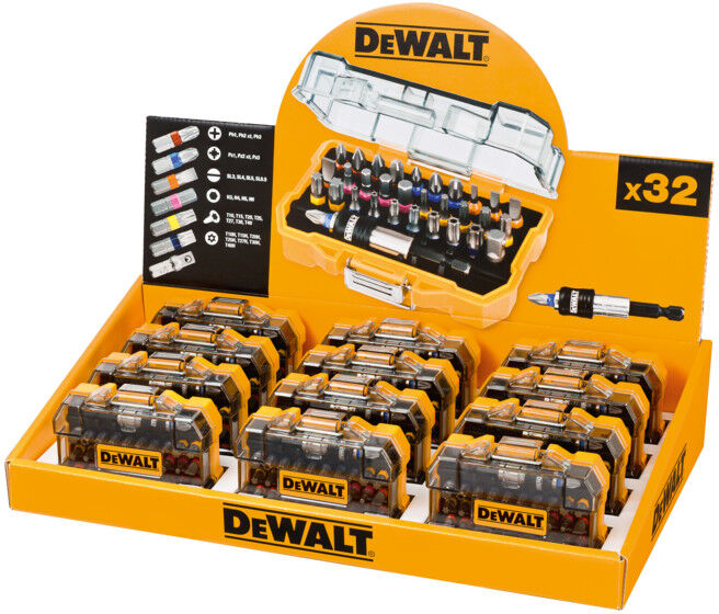 Présentoir de comptoir Embouts de vissage DEWALT 12xDT7969 (DT7969M-QZ)