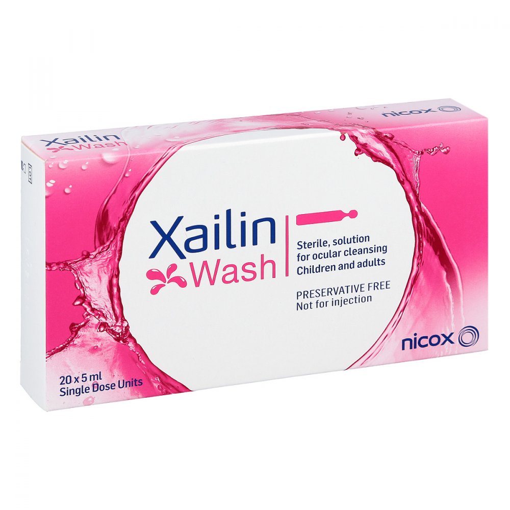 VISUfarma B.V. Xailin Wash Augenspüllösung in Einzeldosen 10749331