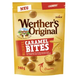 Werther ́s® Original Blissful Caramel Bites Crunchy 140,0 g