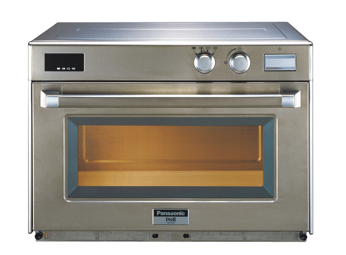 Panasonic NE-1840, Arbeitsplatte, Solo-Mikrowelle, 44 l, 1800 W, Eingebautes Display, LCD