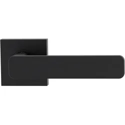 GRIFFWERK Rosettengarnitur MINIMAL MODERN SIEGER DESIGN eckig OS - Graphitschwarz