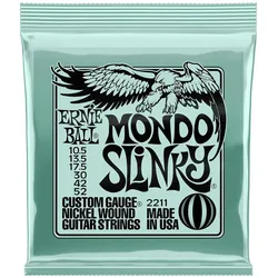 Ernie Ball Mondo Slinky (6x, E-Gitarre, 0.05"), Saiten