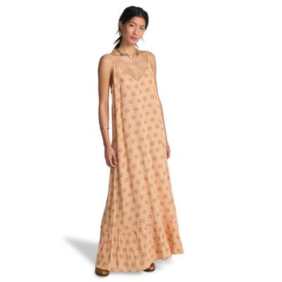 Strickkleid BILLABONG "Gypsy Backless", Damen, Gr. L, beige (soft peach), Obermaterial: 100% Viskose., Kleider Strickkleid