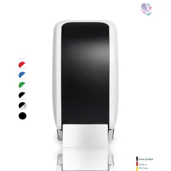 Toilettenpapierspender Doppelrollen, Blanc Cosmos, unschlagbar ergiebig, abschließbar, autom. Rollenwechsel, Restrollenfunktion