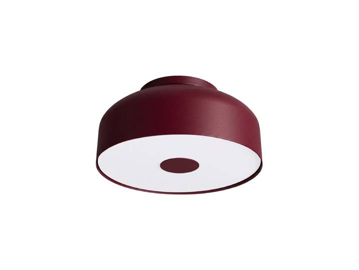 Design Deckenlampe „Omiq“ Burgundrot Sollux Lighting
