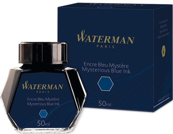 Waterman Blæk   Mysterious Blue