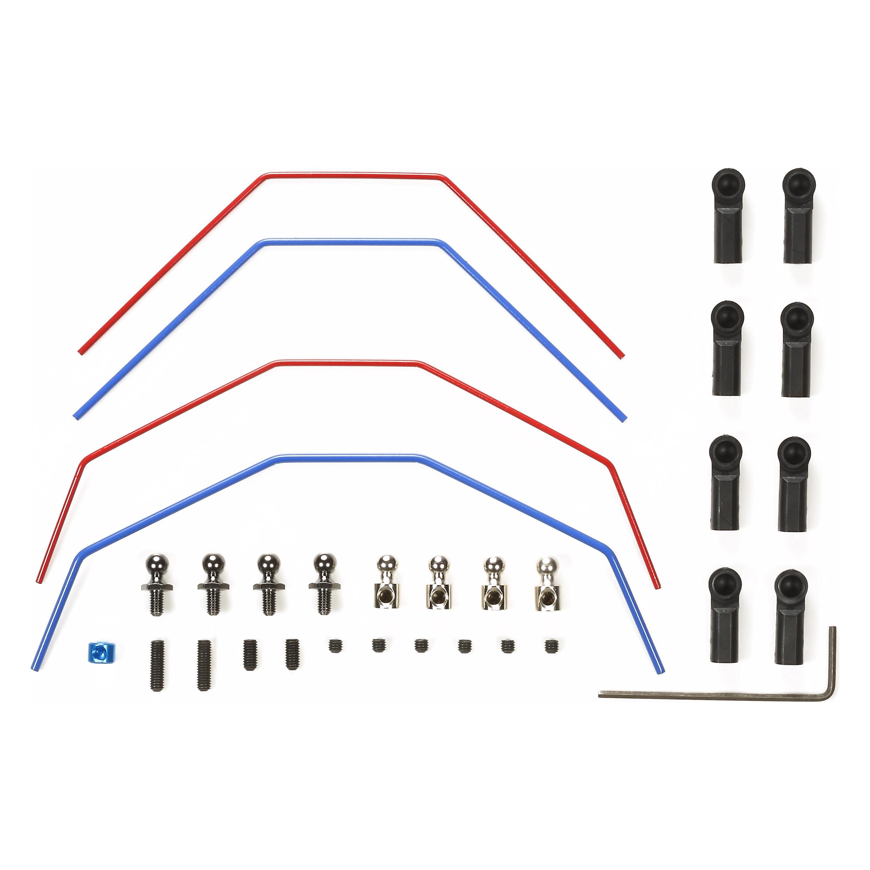 Tamiya DT-03 Stabilisator-Set vorn/hinten (2+2) (300054561)