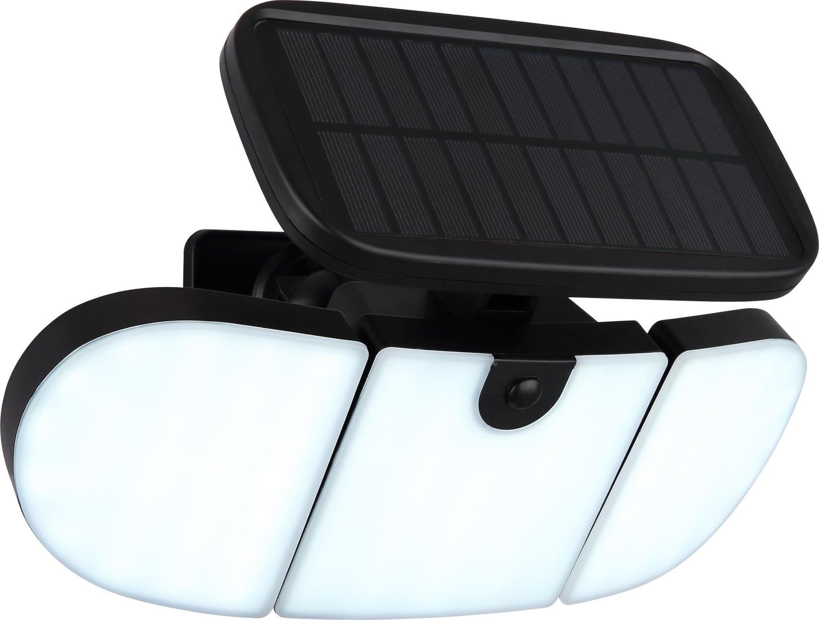 Globo Torqen Solar LED Wandlamp - Zwart