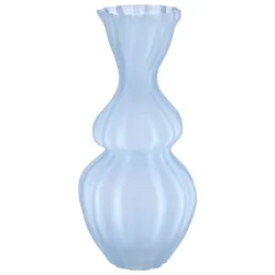 Vase Bubble Blossom I Hellblau