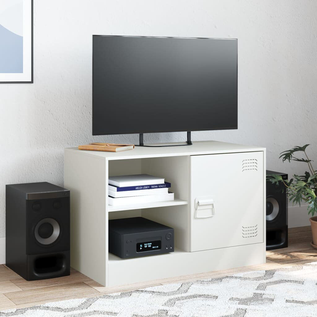 Latitude Run Anudhya TV Stand for TVs up to 24" Highgloss Sand Grey 24"