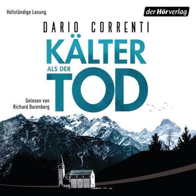 Kälter als der Tod - Dario Correnti, Audio, 9783844531275