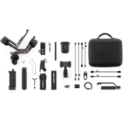 DJI RS 4 Pro Combo (Spiegelreflexkamera, Systemkamera, 4.50 kg), Gimbal, Schwarz