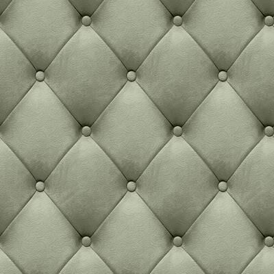 "Veer Decor Faux Plush Quilted Diamond Upholstery Wallpaper - Roll 20.86""x33ft"