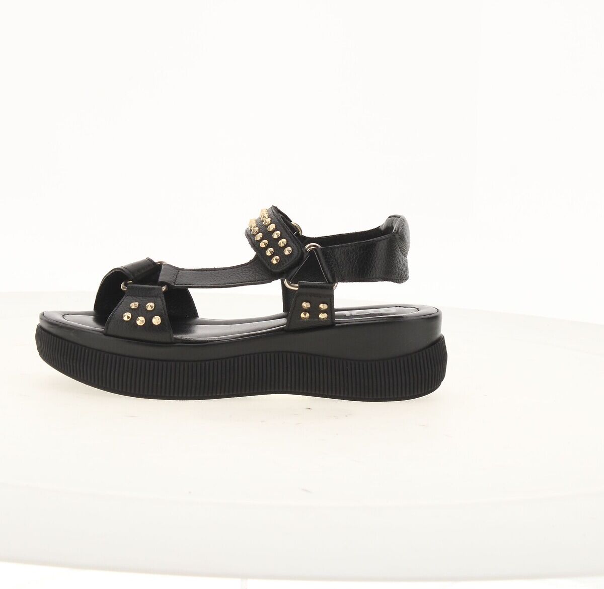 MJUS Sandales plateforme en cuir