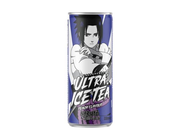 ULTRAPOP Ultra Ice Tea Sasuke - Thé glacé à la pêche - 33 cl