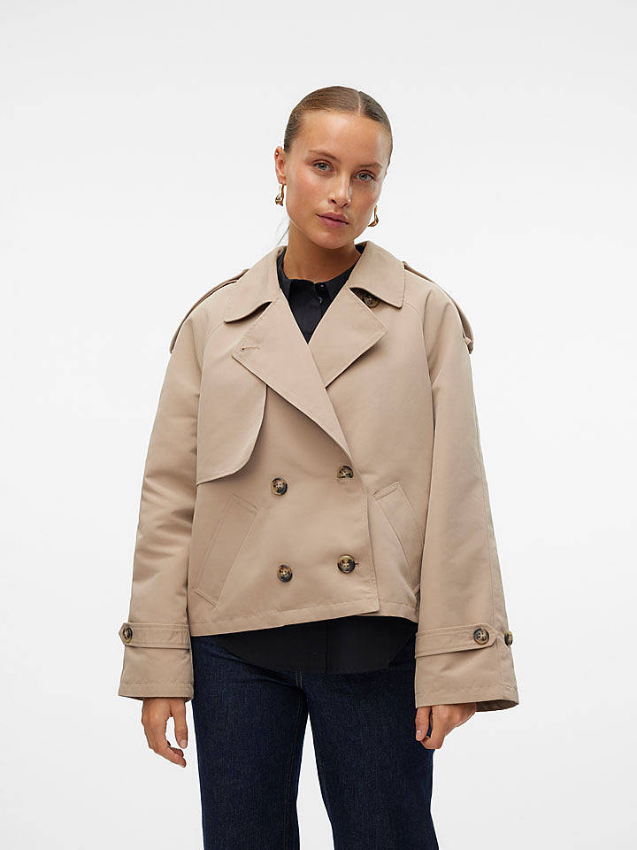 Vero Moda Übergangsjacke "Chloe" in Beige - XXL