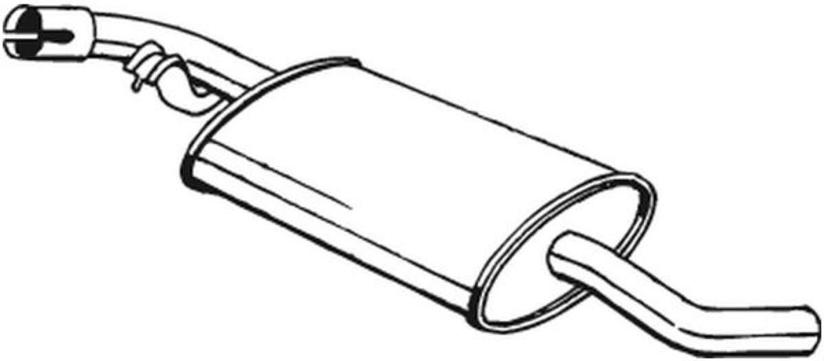 Mittelschalldämpfer BOSAL 233-743