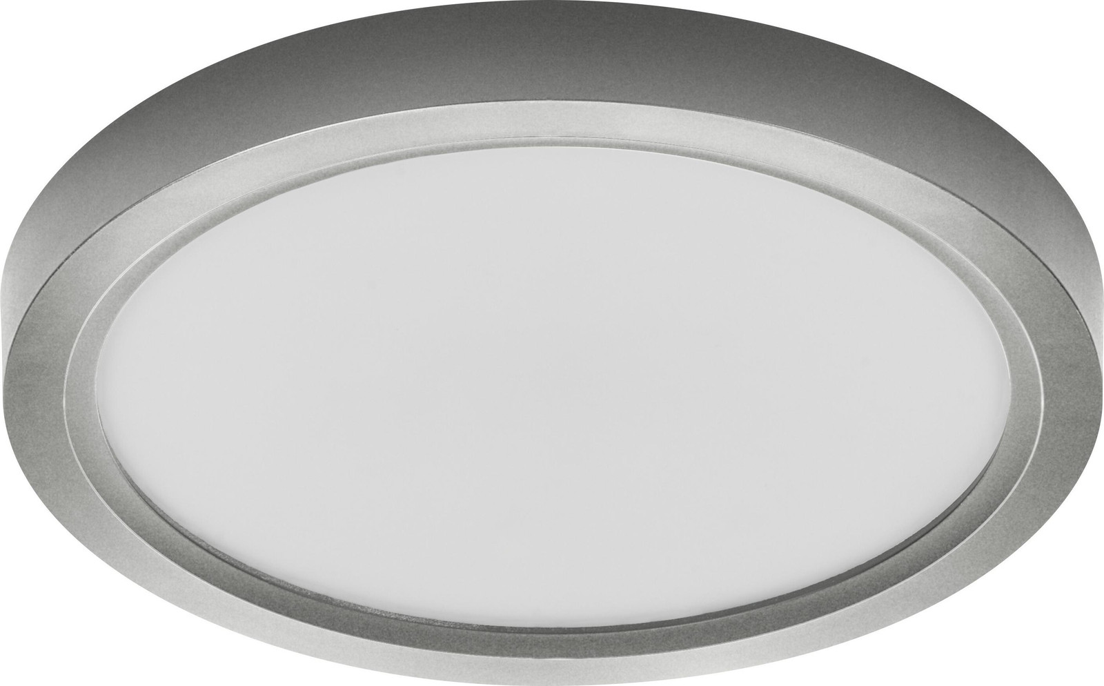 Osram Orbis Quickfix LED-plafondlamp, 20W, 245mm, 3000K warm wit, 2100lm, Click-DIM, zilver