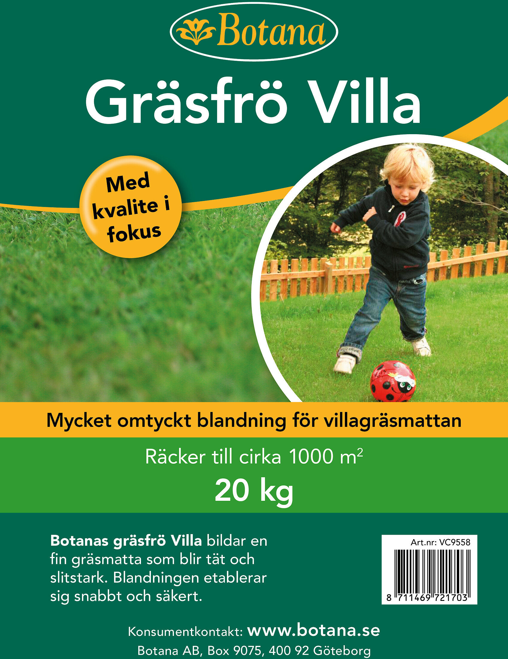 Botana Gräsfrö Villa
