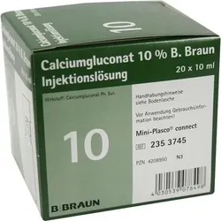 CALCIUMGLUCONAT 10% MPC Injektionslösung 200 ml