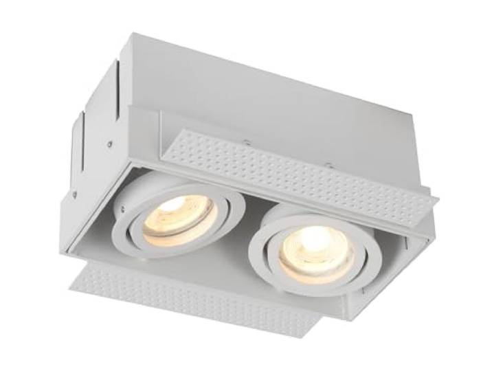 Lucide TRIMLESS - Einbaustrahler - 2xGU10 - Weiß