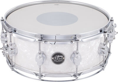 DW "14"x5,5" SN Performance White" White Marine Pearl