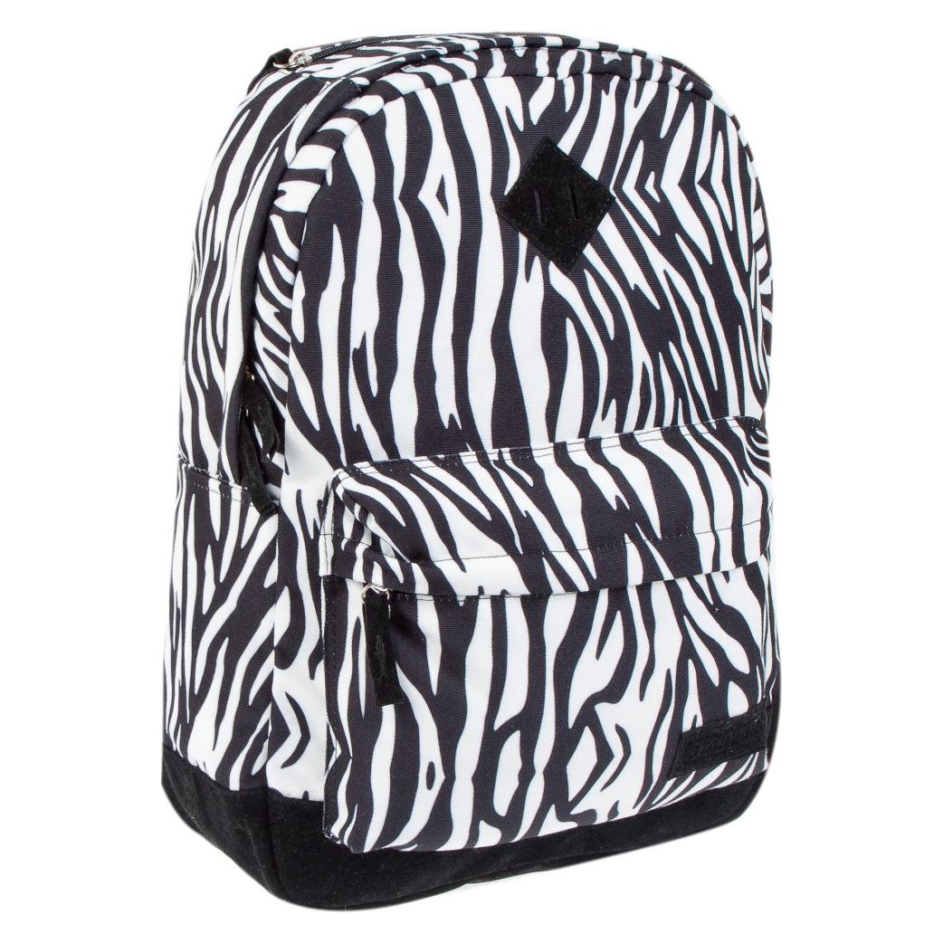 Starpak Zebra-weisser Schulrucksack (ZEBRA1 20)