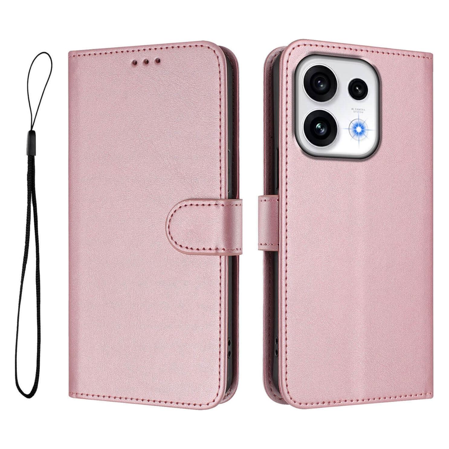Cover-Discount OPPO Reno16 / Reno16 Pro - Glänzendes Hüllen Etui mit Handschlaufe (Oppo Reno 16, Oppo Reno 16 Pro) (76481994)