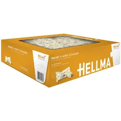 HELLMA Mandel in weißer Schokolade