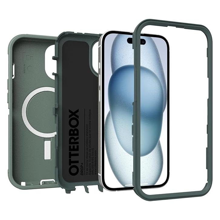 OtterBox Defender mit MagSafe (Apple iPhone 13, Apple iPhone 14, Apple iPhone 15, Apple iPhone 16e, Apple iPhone 17e) (77-97536)