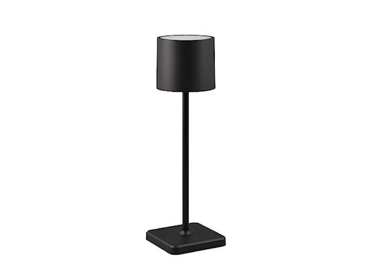 Reality Leuchten R54096132 Fernandez R54096132 Lampe de table d'extérieur LED avec batterie 1\,5 W et station de charge\, Noir