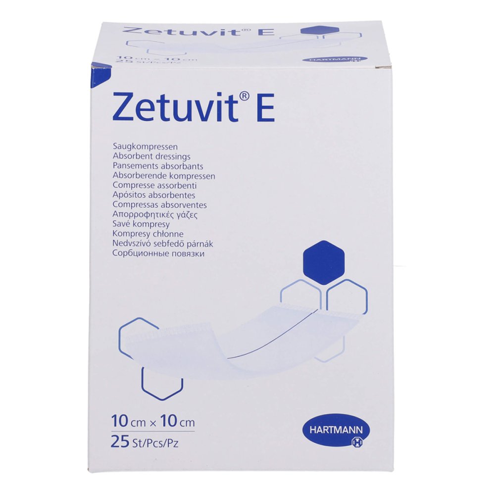 Crosp Medical GmbH Zetuvit E Saugkompressen Steril 10x10 Cm 17414378