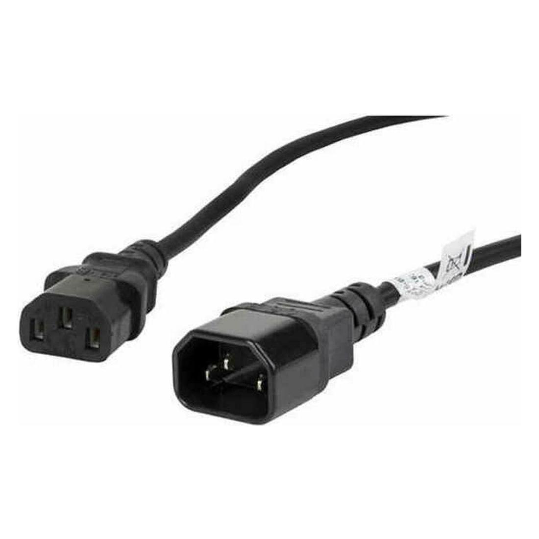 Lanberg CA-C13E-11CC-0018-BK Stromkabel Schwarz 1,8 m C13-Koppler C14-Koppler (1.80 m, CEE 7/4) (CA-C13E-11CC-0018-BK)