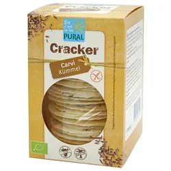 Pural Cracker Kümmel glutenfrei bio