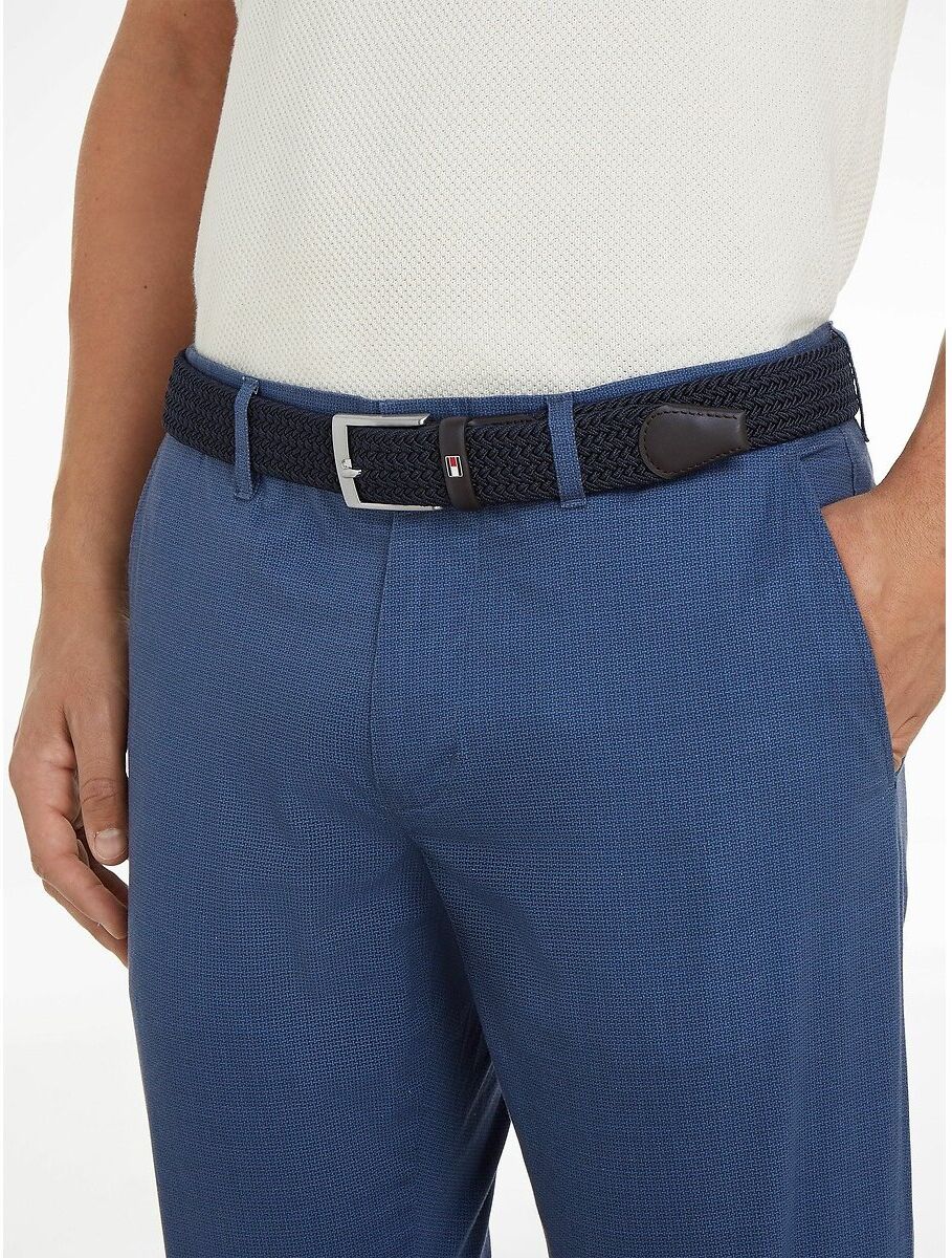 TOMMY HILFIGER Ceinture tressée New Adan 3,5 cm
