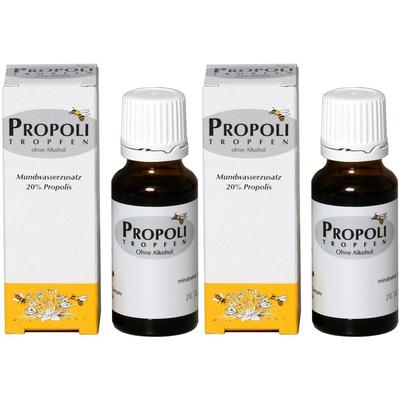 Propoli Tropfen O Alkohol x2 2x20 ml