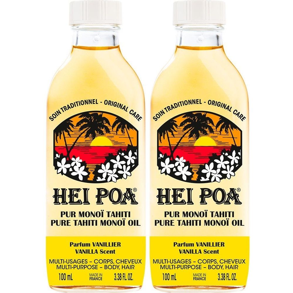 HEI POA Vanillier - Huile de monoï, parfum vanillier, IP 3. fl 100 ml x2 2x100 Öl