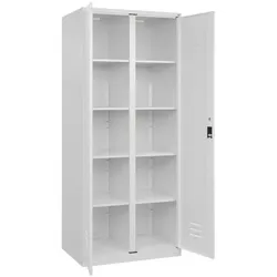 CP Wäschespind »Classic Plus zueinander zuschlagende Türen Korpus weiß« Drehriegelv weiß, 80x185x50 cm