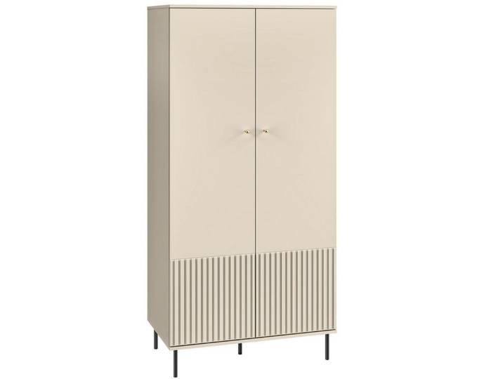 Marmex Möbel Kleiderschrank Sophie 01 zweitüriger Kleiderschrank mit Kleiderstange